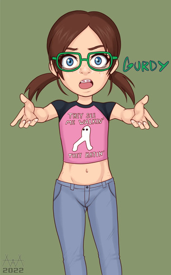 [aaaninja] Gurdy & Becky (Original Characters) cover
