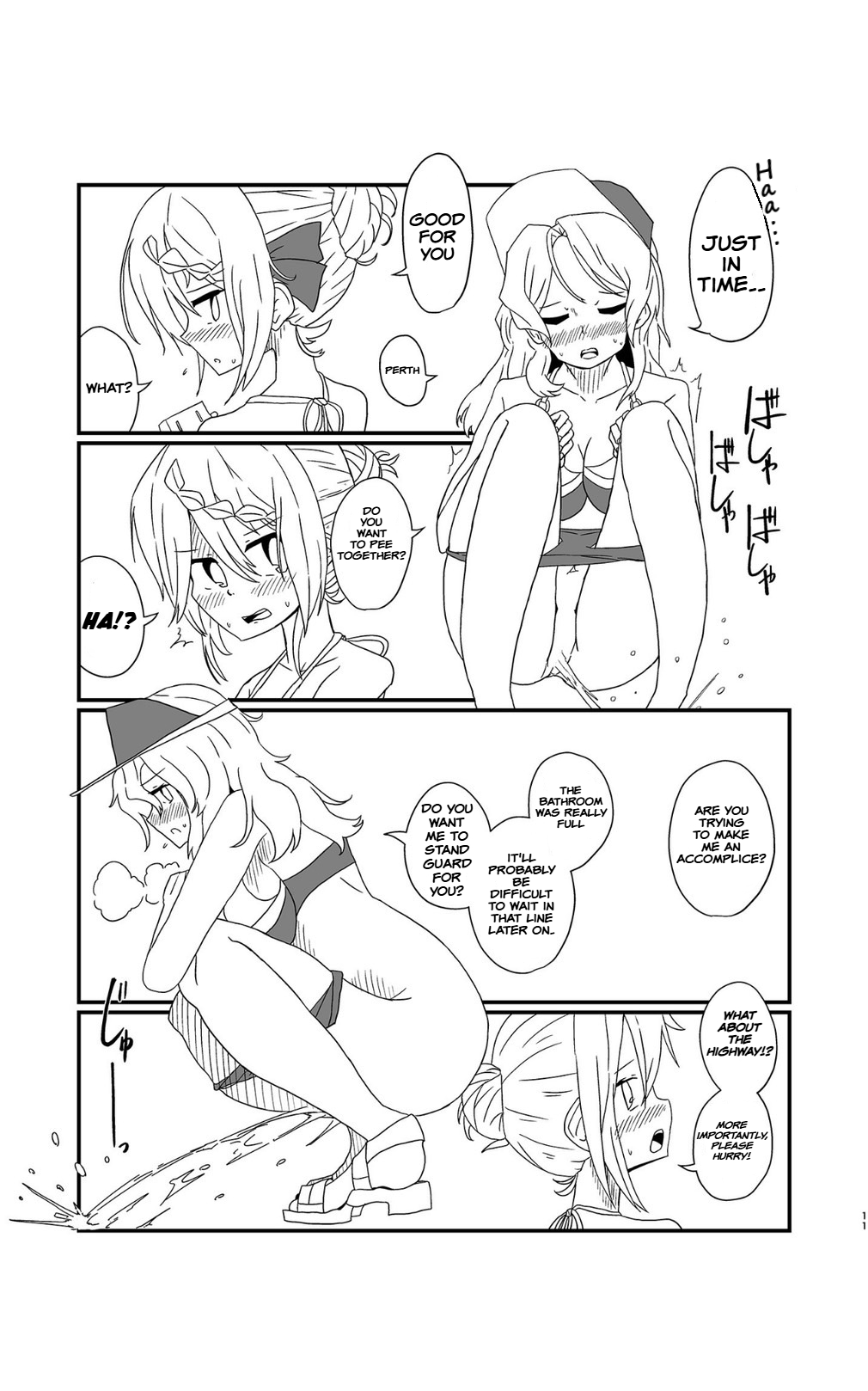 Perth no Ichiban Nagai Hi - Perth's longest day. page 11 full