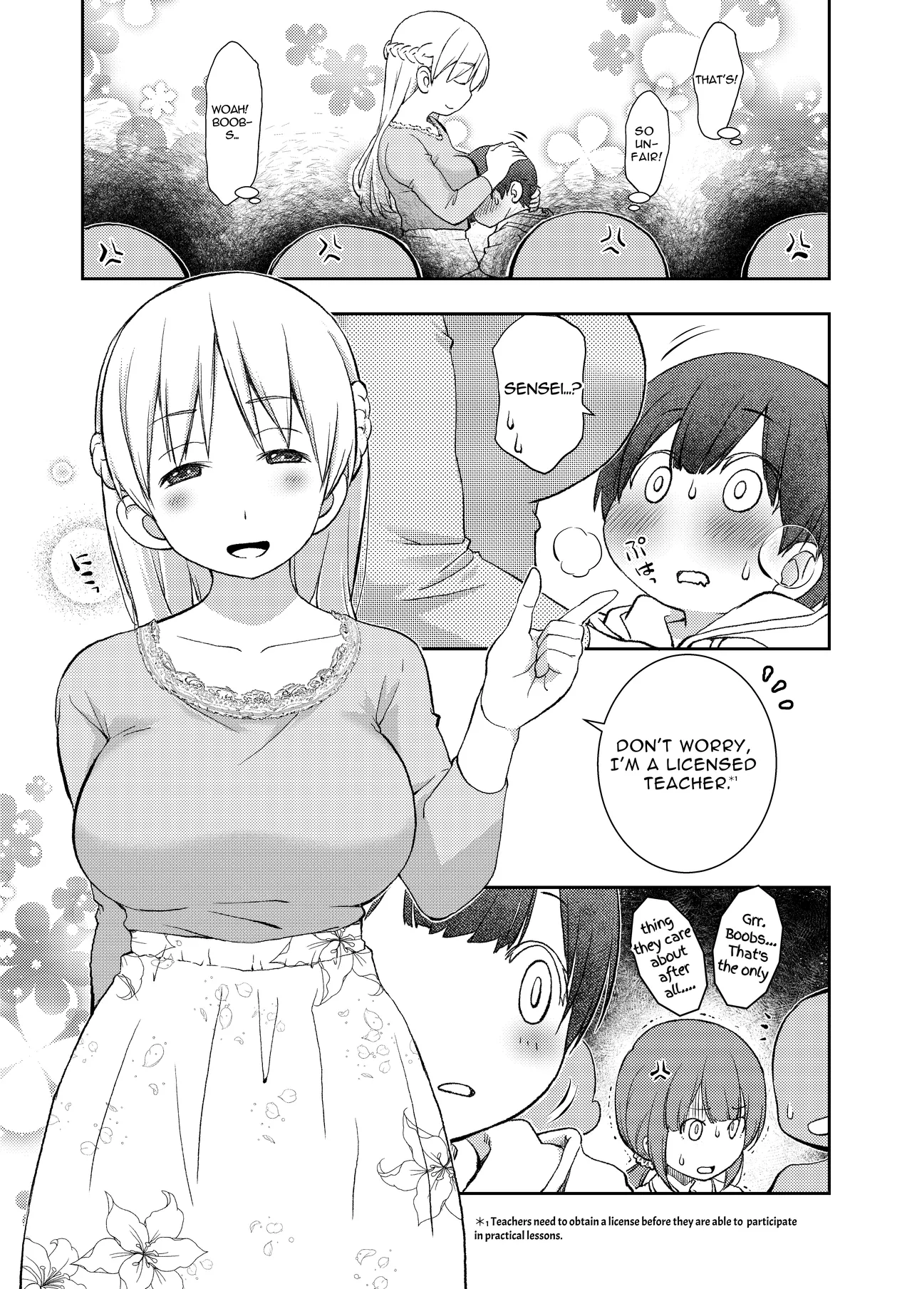 I didn't end up in a pair with anyone, so instead had sex training with my kind teacher page 5 full