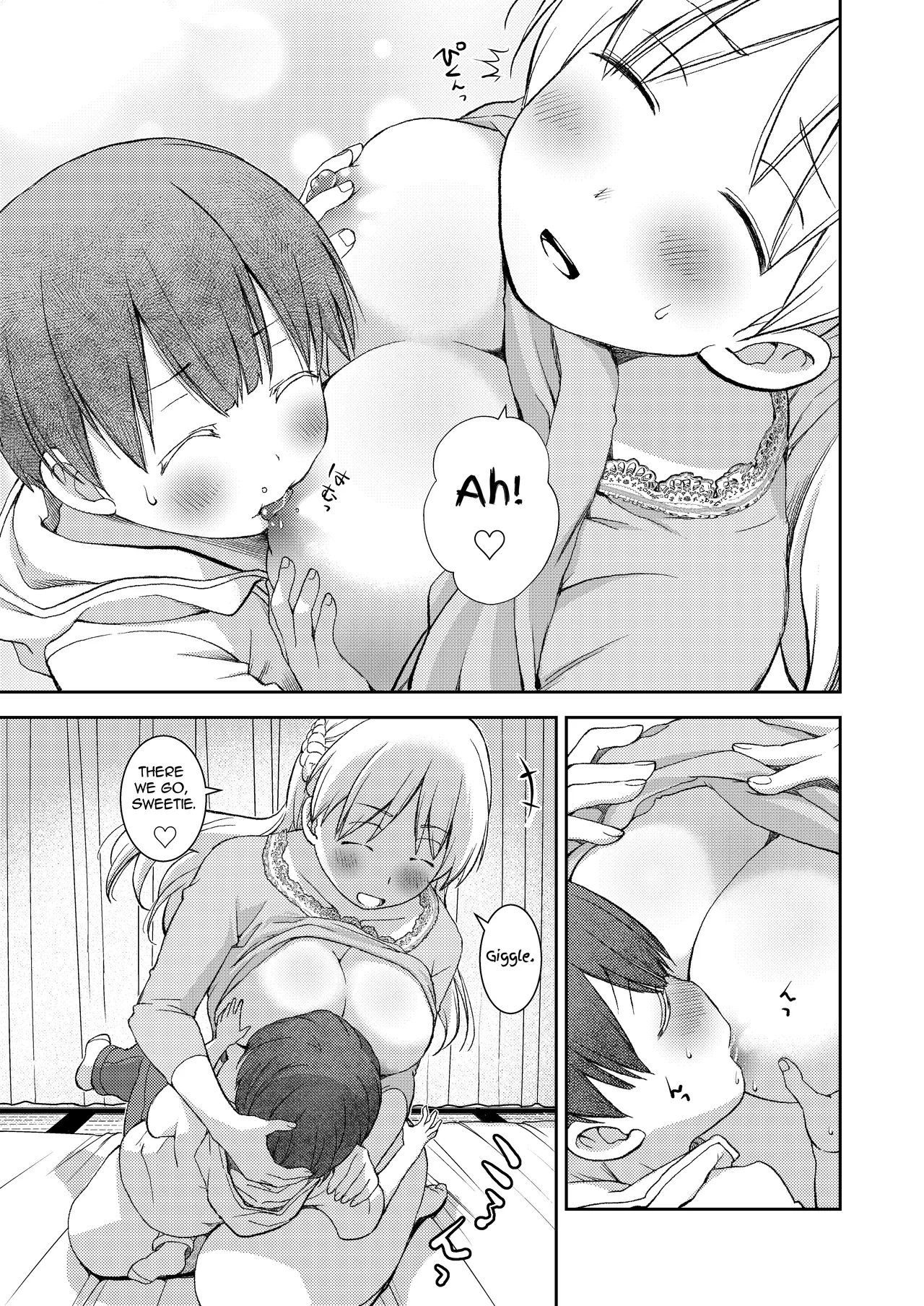 I didn't end up in a pair with anyone, so instead had sex training with my kind teacher page 9 full