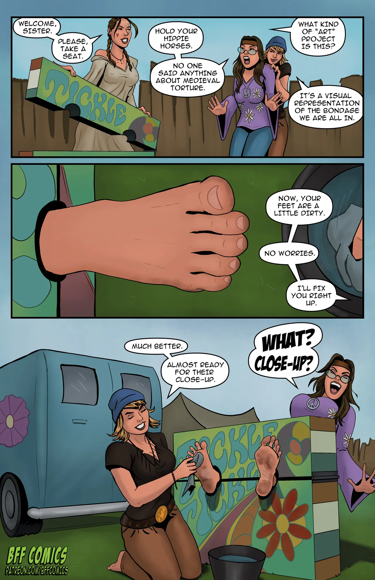 BFF Comics - Woodstock page 3 full