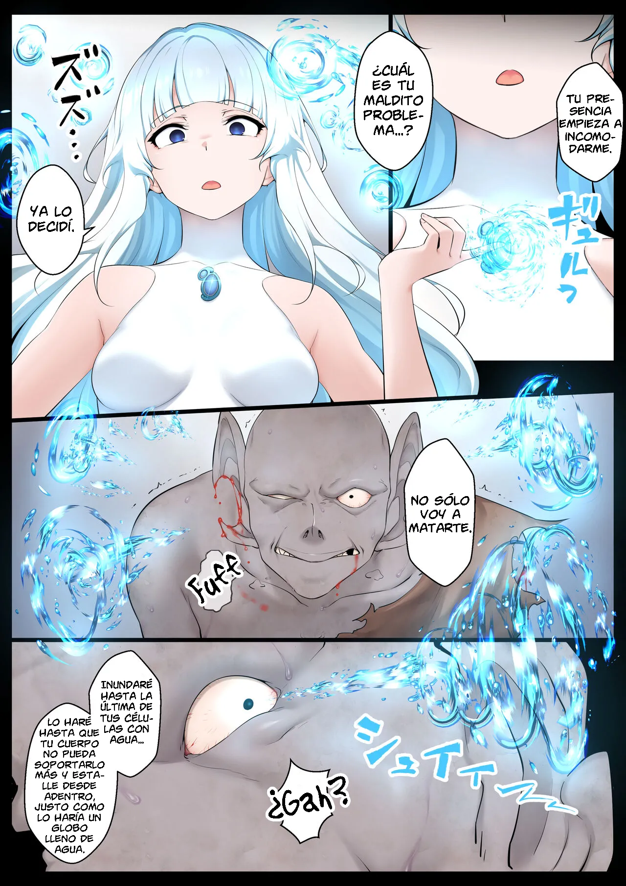 Mizu no Mahou Shoujo VS Slime Kaijin | La Chica Mágica del Agua VS El Monstruo de Slime page 11 full