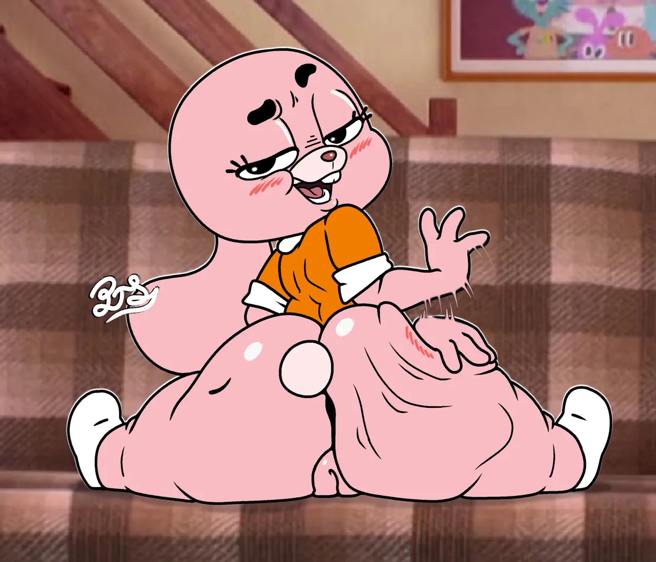 Anais Watterson's BIG BUNNY BOOTY page 3 full