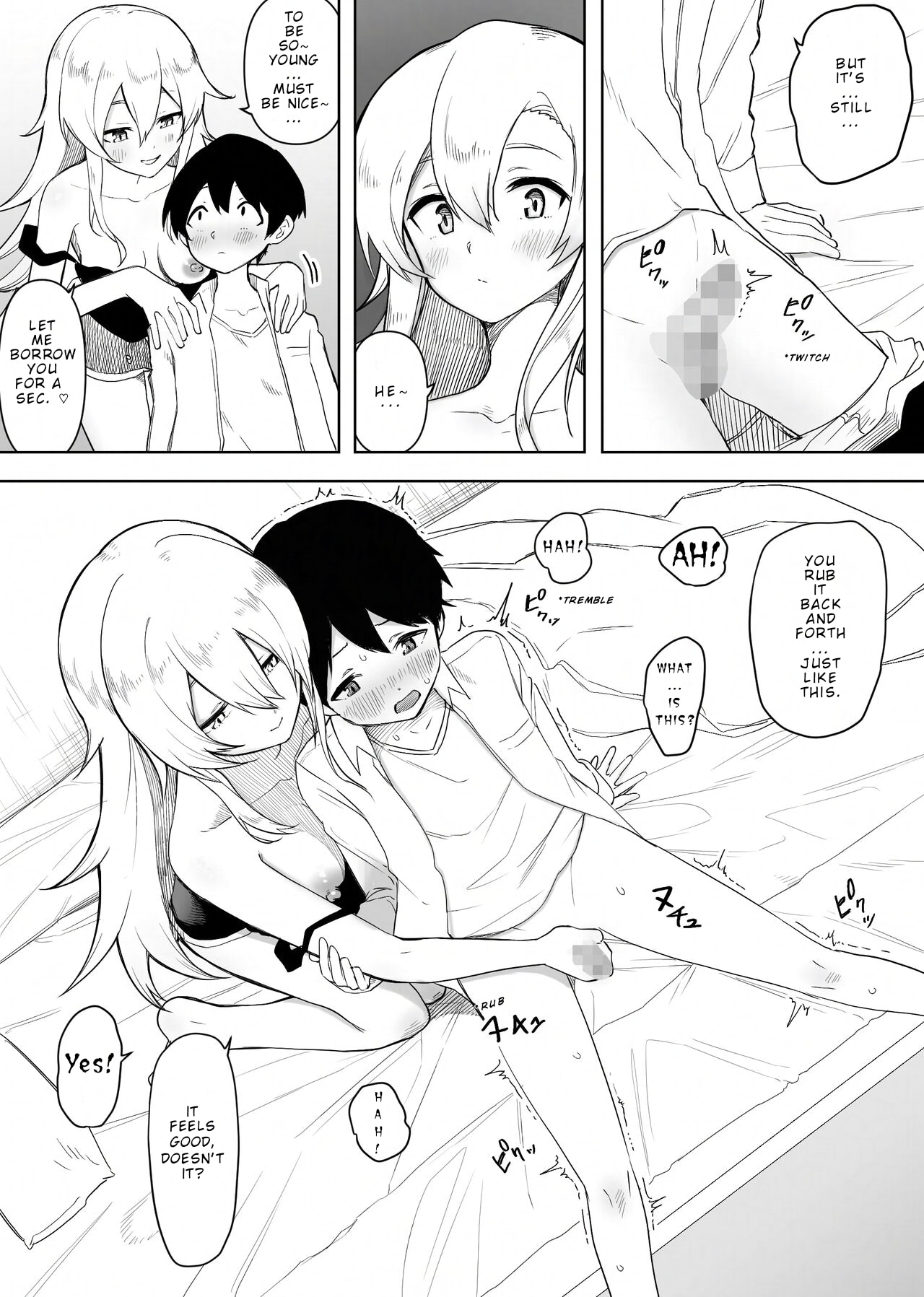 Yuujin no Gal na Mama ni Fudeoroshi Shite Moratta Hanashi | A Story About How My Friend's Gyaru Mom Was My First Time page 11 full