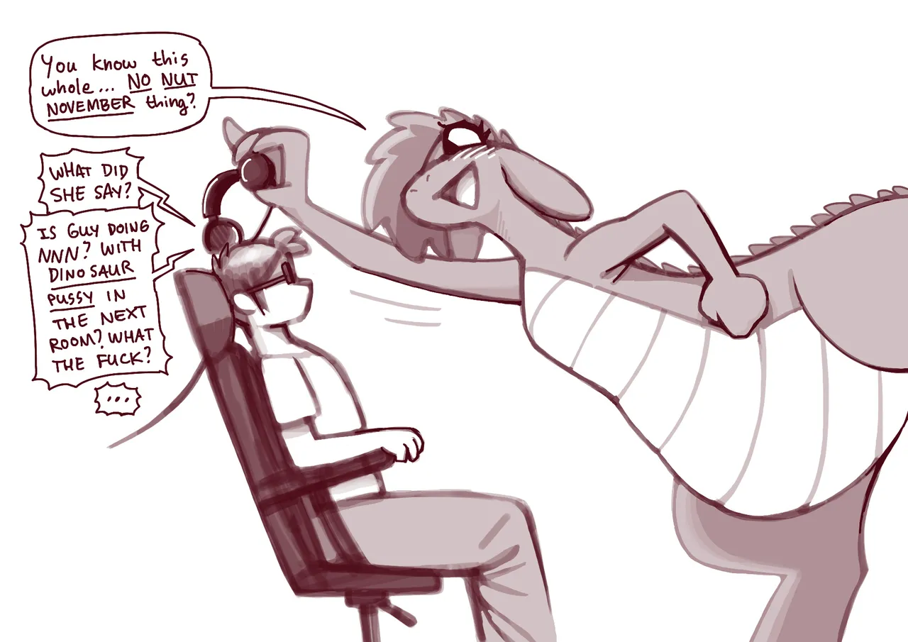 Ginger's No Nut November + Destroy Dick December page 6 full