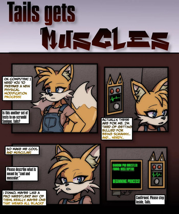 [Broth_NSFW]Tails Gets Muscles cover