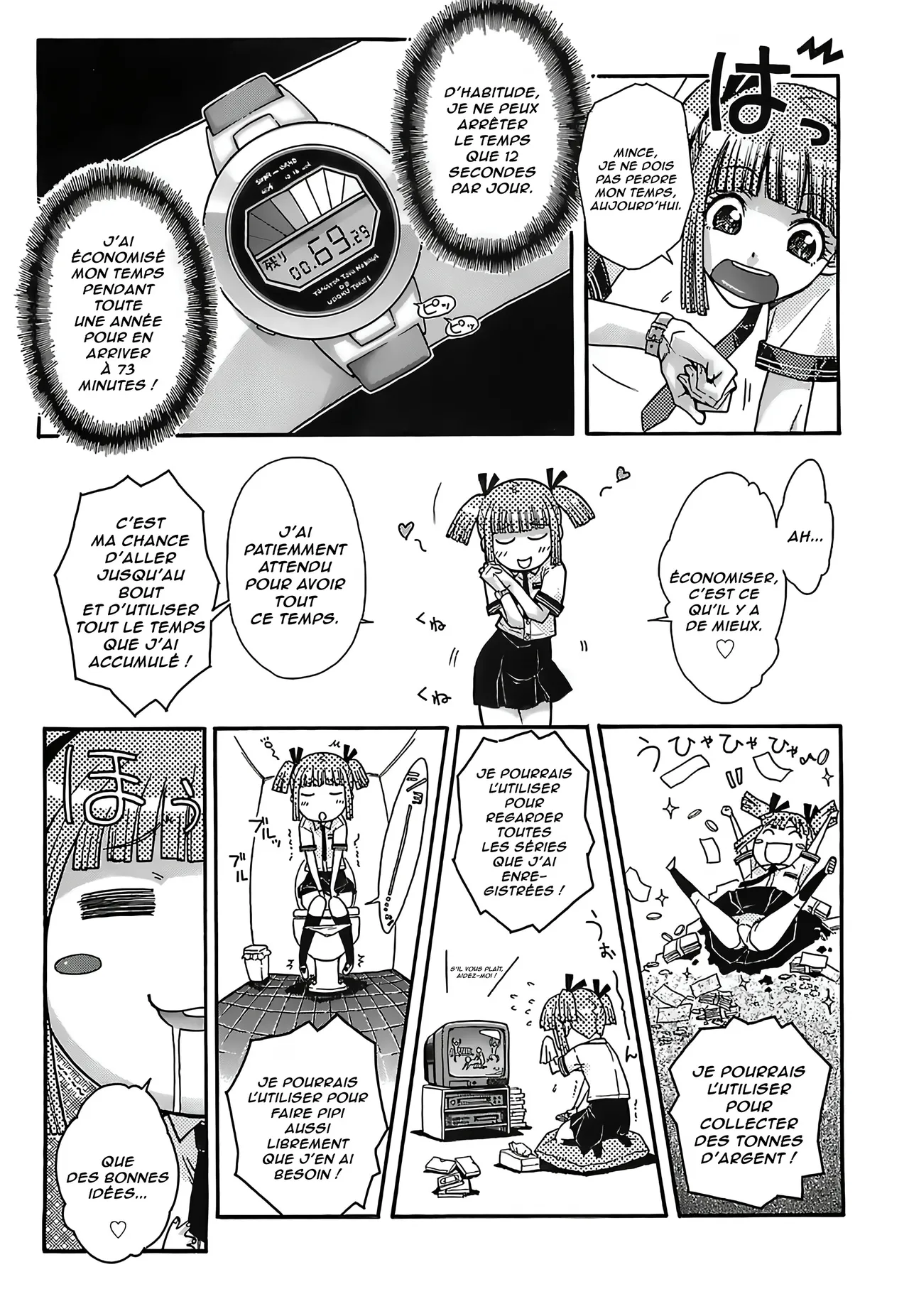 Seiyoku Zenkai Musume | Le désir sexuel d'une Fille qui contrôle le temps page 5 full