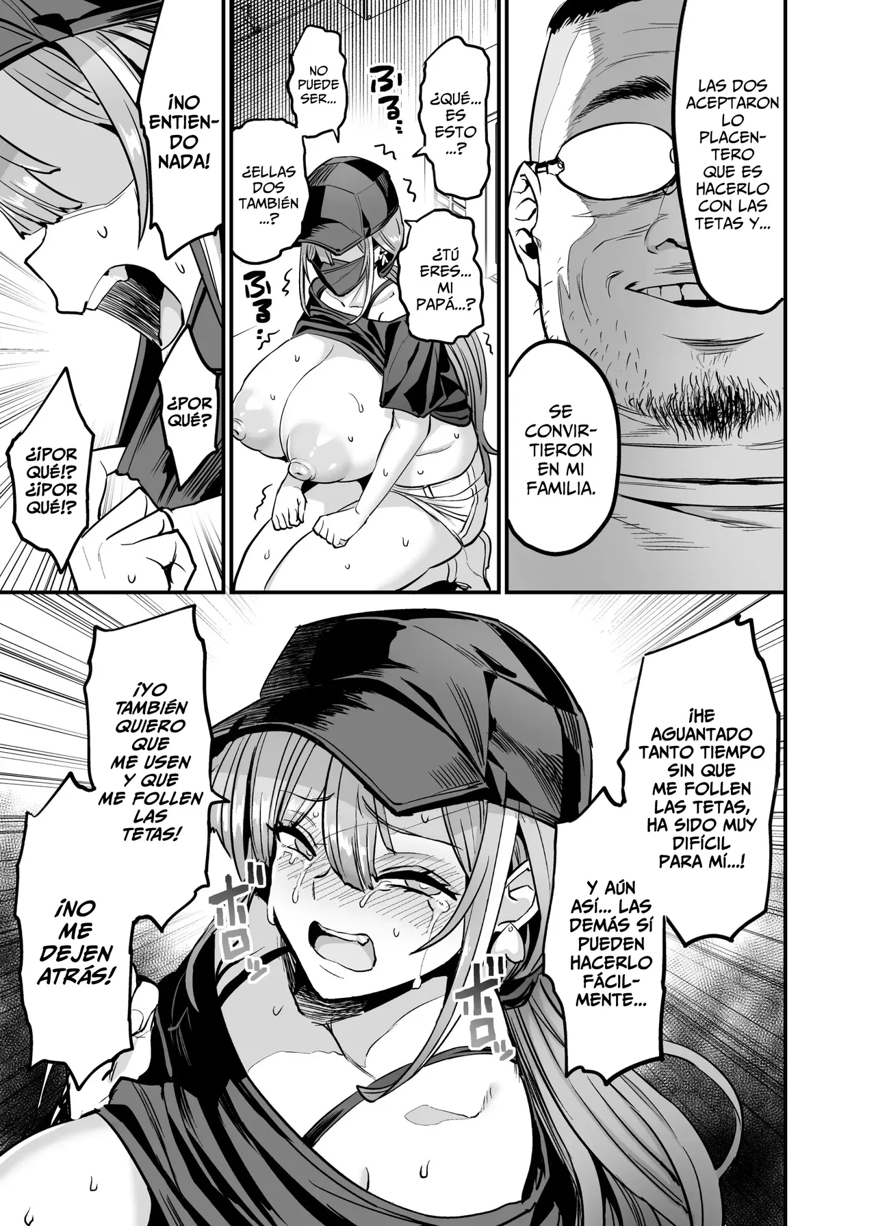 Paihame Kazoku #4 Ikkadanran + Omake | La Familia De Las Tetas Cojibles #4 Reunion Familiar + Omake page 6 full