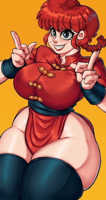 [castleart20] Ranma 1/2 gals cover