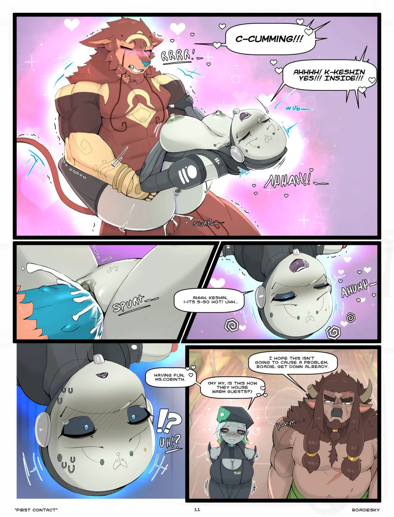 Iris Corinth: First Contact page 11 full