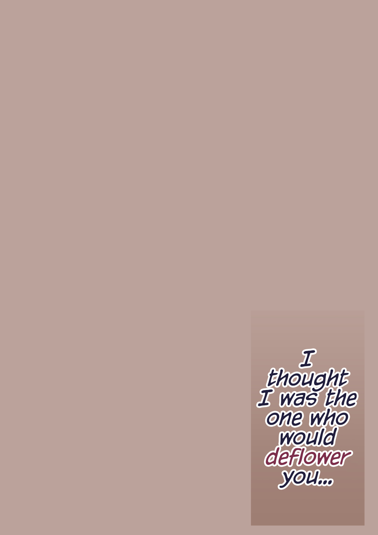 Kimi no Maku o Yaburu no wa Boku dato Omotteta.. InCha NTR Monogatari -BSS Hen- page 2 full