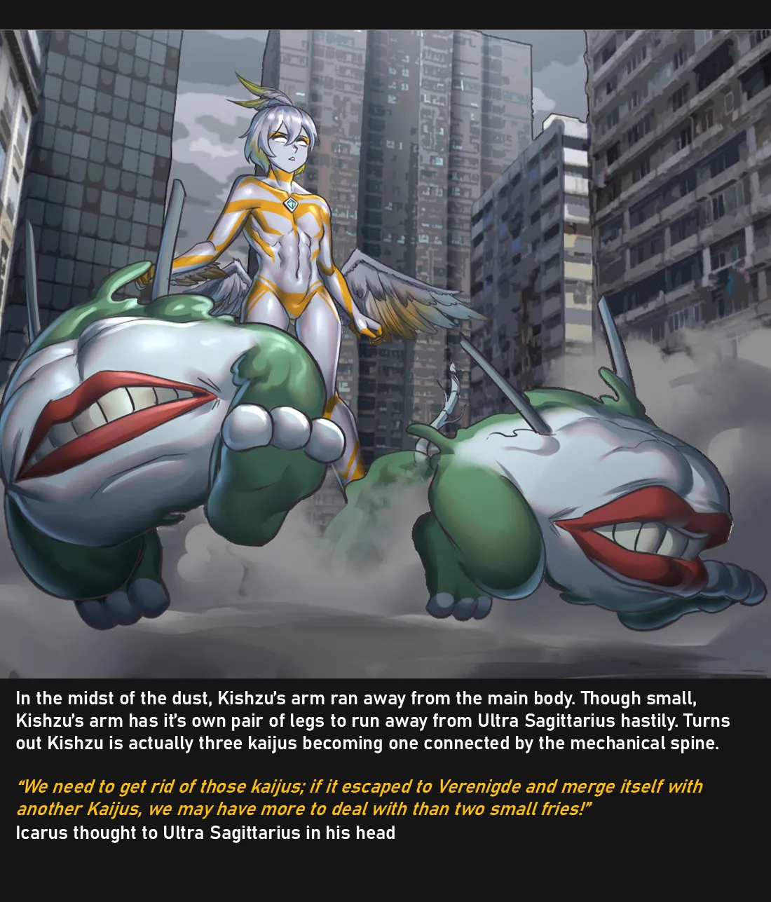 【ArsonicHawt】Ultra Sagittarius vs Muscario page 10 full