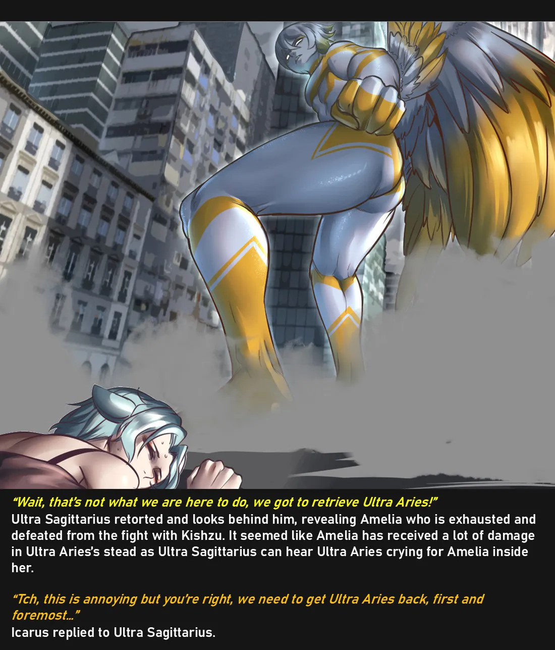 【ArsonicHawt】Ultra Sagittarius vs Muscario page 11 full