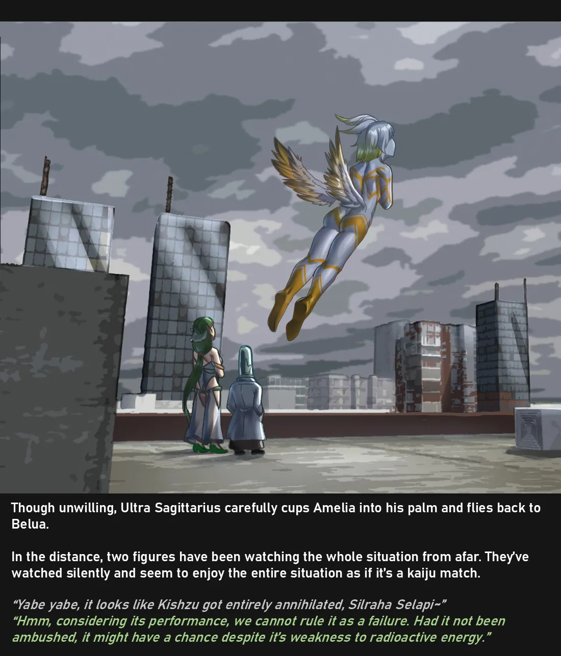 【ArsonicHawt】Ultra Sagittarius vs Muscario page 12 full