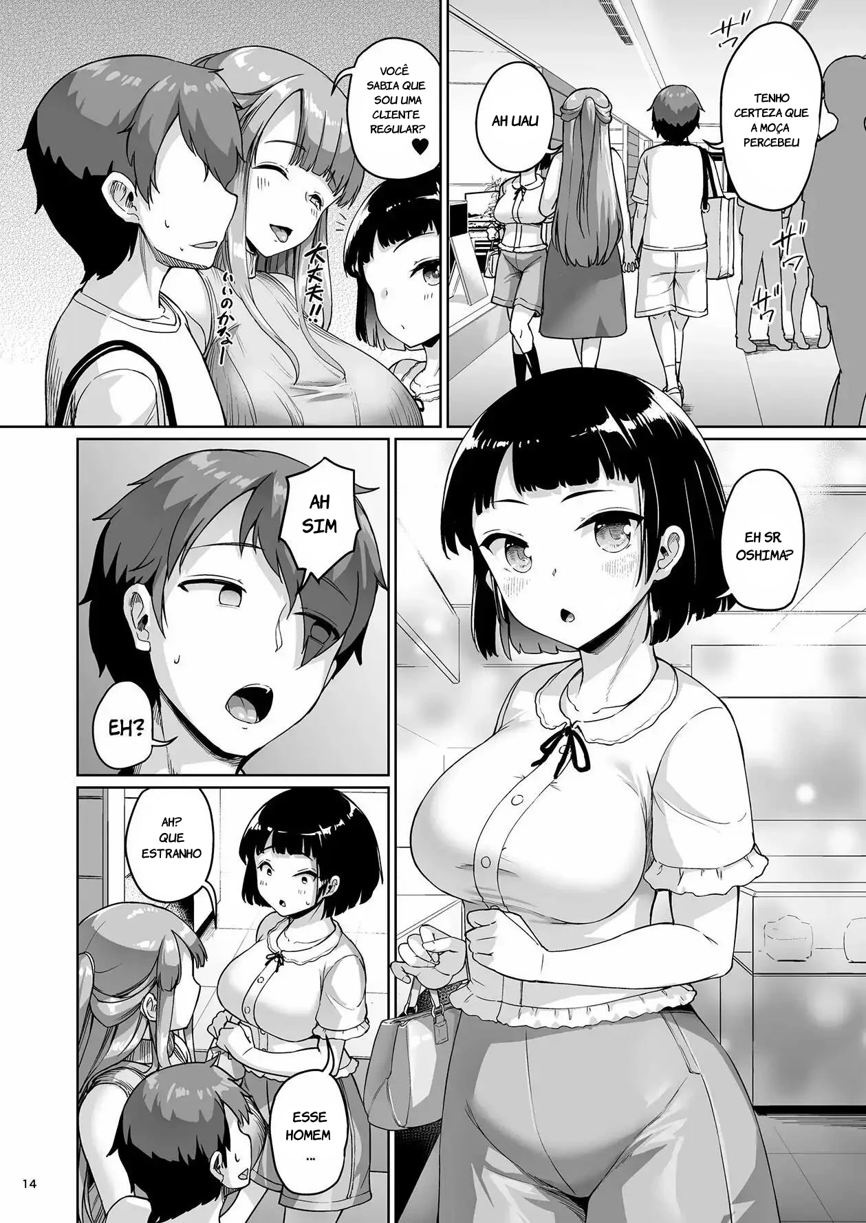 I am indebted to a parent and child with big breasts. Cap 2 page 12 full