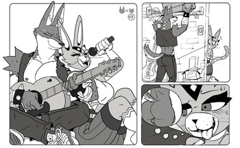 [Yoelrabbit] Wolf x Cat cover