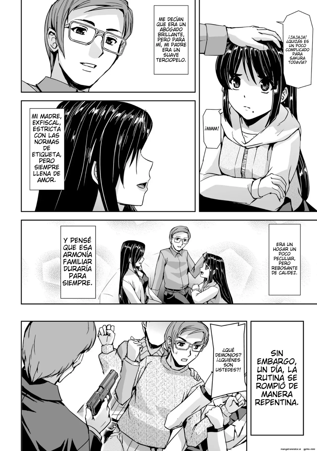 Torawareta Bishoujo Sousakan Kamishiro Sakura THE COMIC + Tsuika Zoku  Otou-sama to Papa + if Short Story  +  Design Archive  | La Hermosa Chica Investigadora Capturada Sakura Kamishiro - El COMIC page 6 full