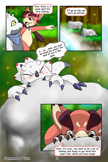 [thecapedmanlloyd] Gammamon & Vyrn cover