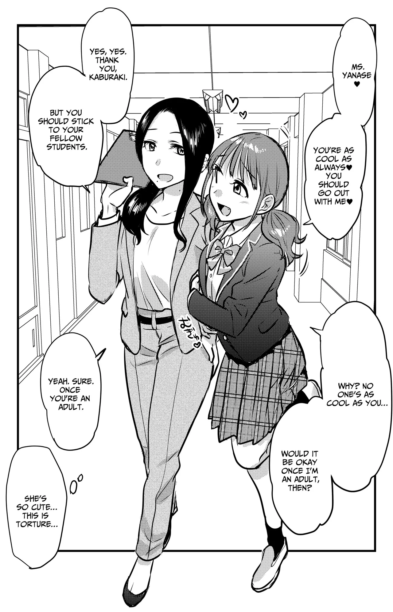 My Kind and Refined Nurse Suddenly Came Into My Room at Night…!? ~Three Heartwarming Yuri Stories~ page 10 full