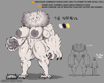 [ZeBlackBallD] The Huntress cover