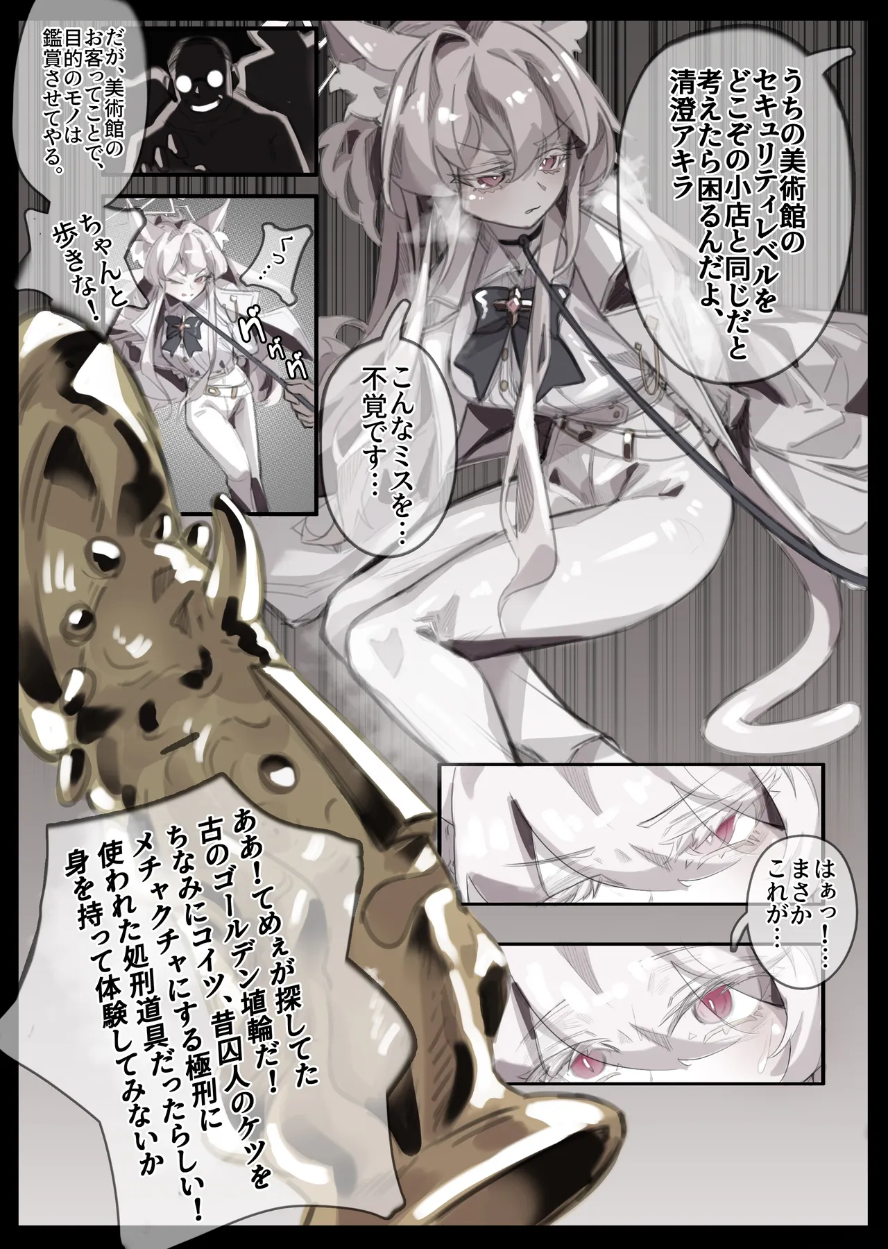 泥棒猫アキラ矯正展示プログラム page 1 full