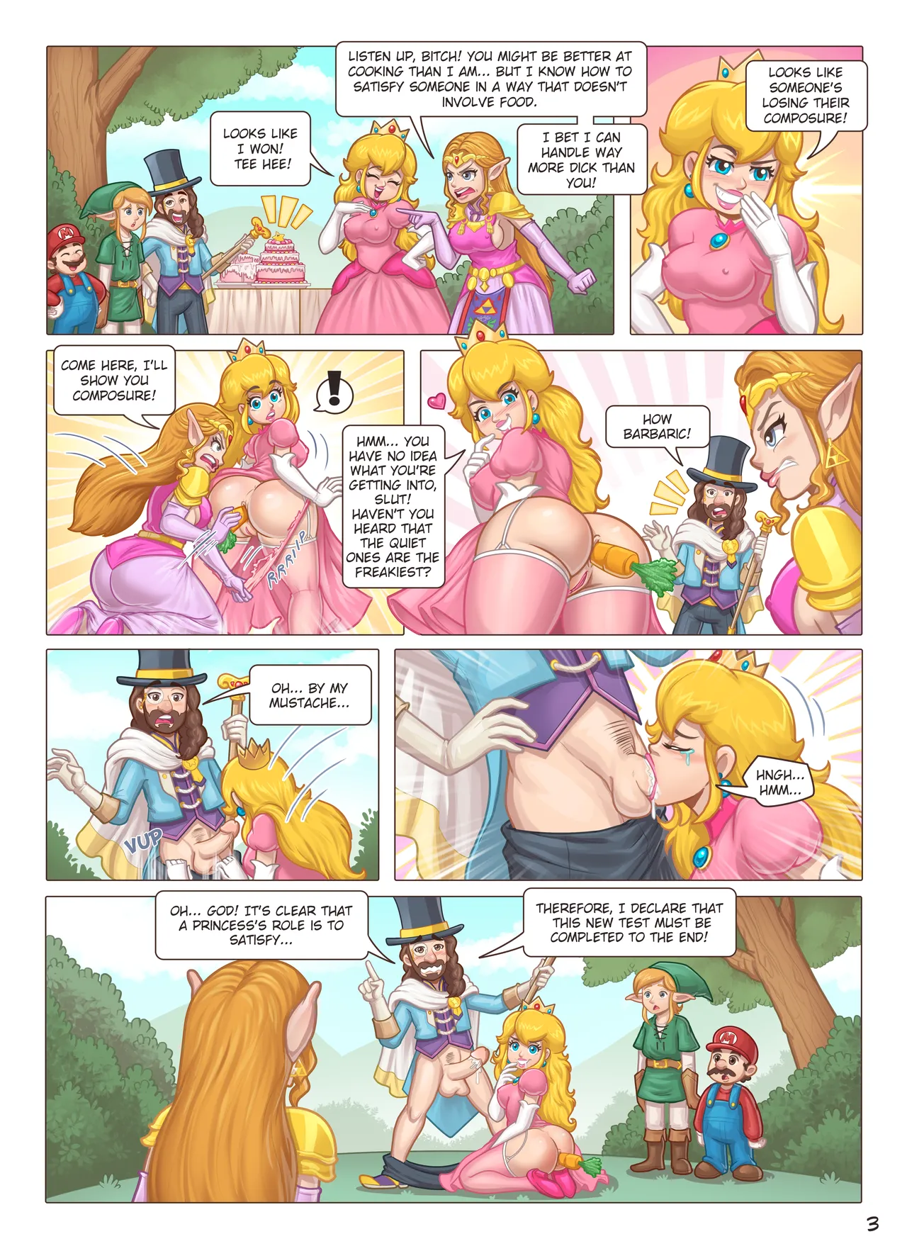 Hot Duels VI - Zelda vs Peach page 4 full