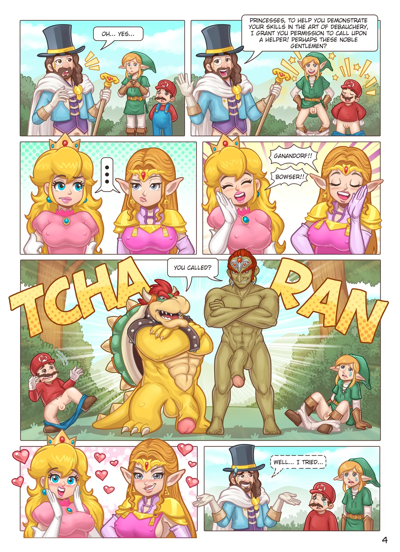 Hot Duels VI - Zelda vs Peach page 5 full