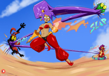 [The Kinky Quest] Shantae and the Tinkerbat #1-2 (Shantae) cover