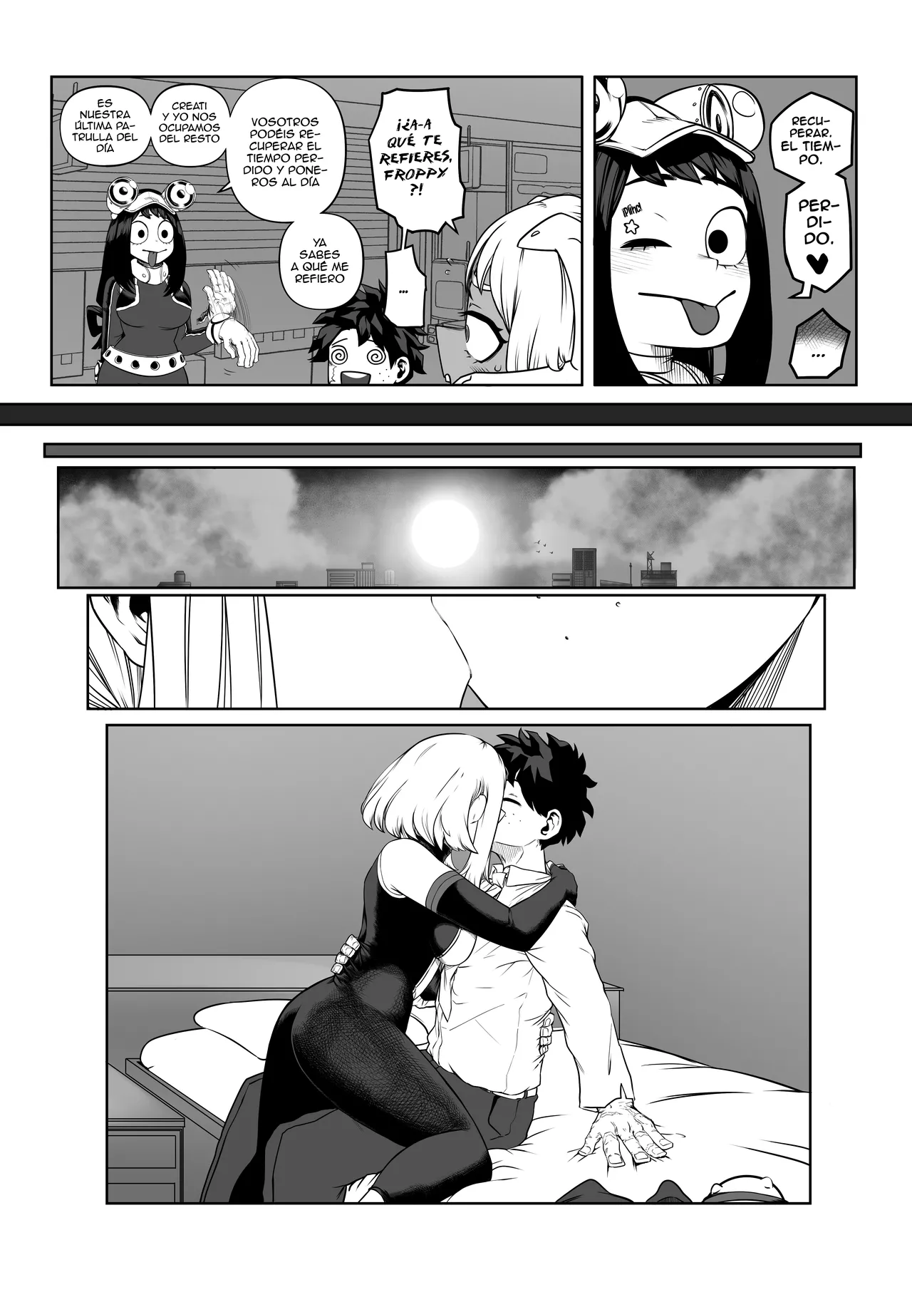 Catching up with my Hero Girlfriend - Poniéndome al día con mi novia heroína page 6 full