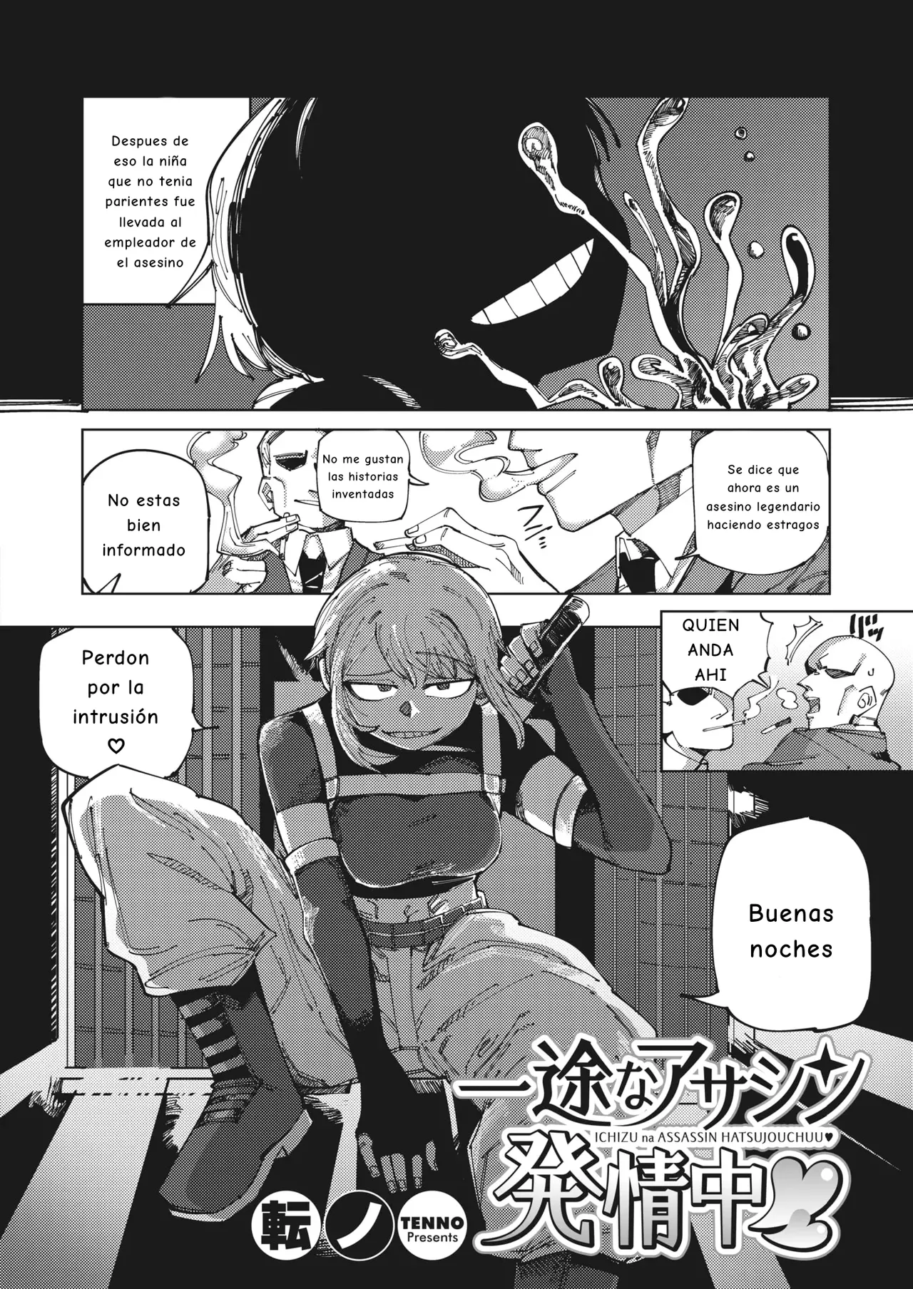 Ichizuna Assassin, Hatsujou-chuu ♥ | La Asesina Profesional Está en Celo ♥ page 2 full