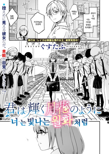 [Gustav] Kimi wa Kagayaku Tsukihana no you ni | 너는 빛나는 월화처럼 (COMIC Megastore Vol.13) [Korean] cover