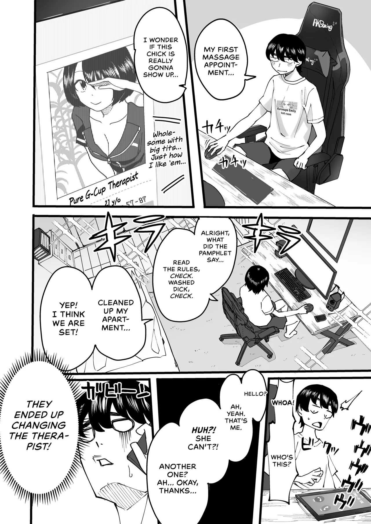 Kurogal Men-esthe Jou ga Yarasetekureru Hanashi | Happy Endings with a Tanned Gyaru Massage Therapist page 3 full