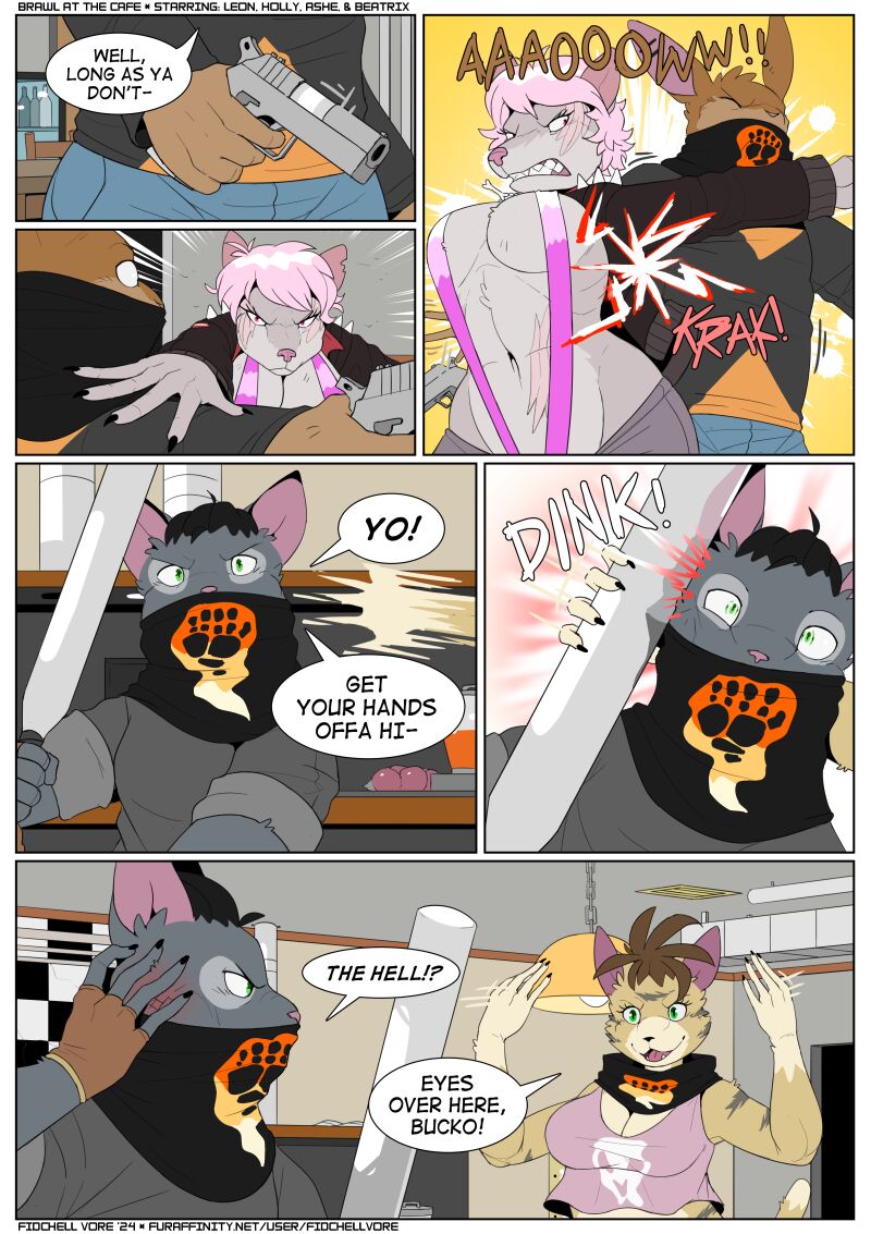 Brawl at the Cafe page 3 full