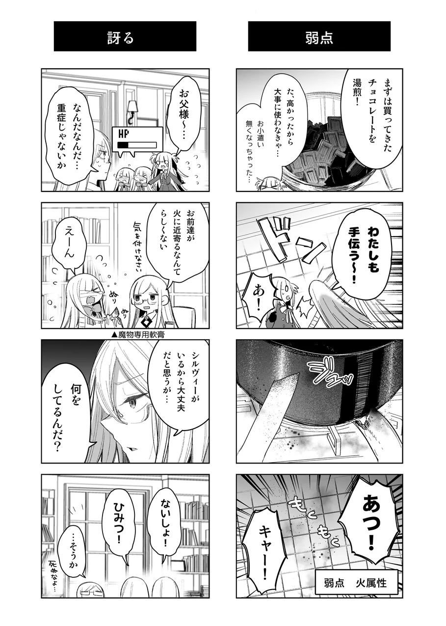 Mamono Musume Harem 4-koma Manga + Maryoku Kyuushuu Ecchi Manga 2 page 5 full