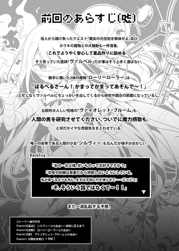 [Amamiya Mizuki] Mamono Musume Harem 4-koma Manga + Maryoku Kyuushuu Ecchi Manga 2 cover