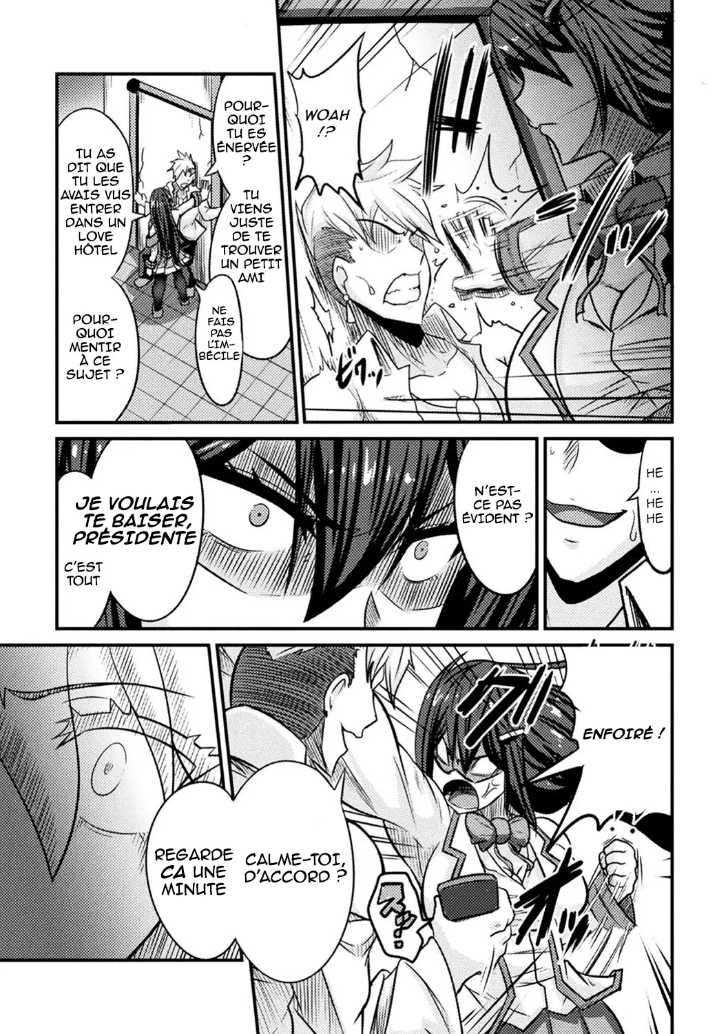 Bitch no Susume ~Mesu ni Mezameru Seitokaichou~ Ch. 2 page 9 full