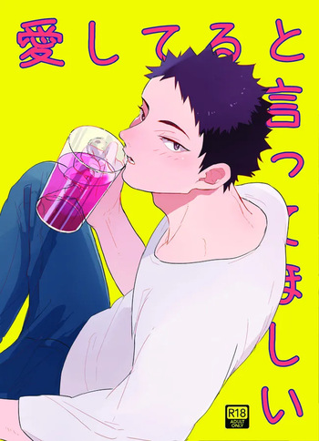 [Noraneko (Kaketa Motoko)] Ai shiteru to itte hoshi (Haikyuu!!) [Digital] cover