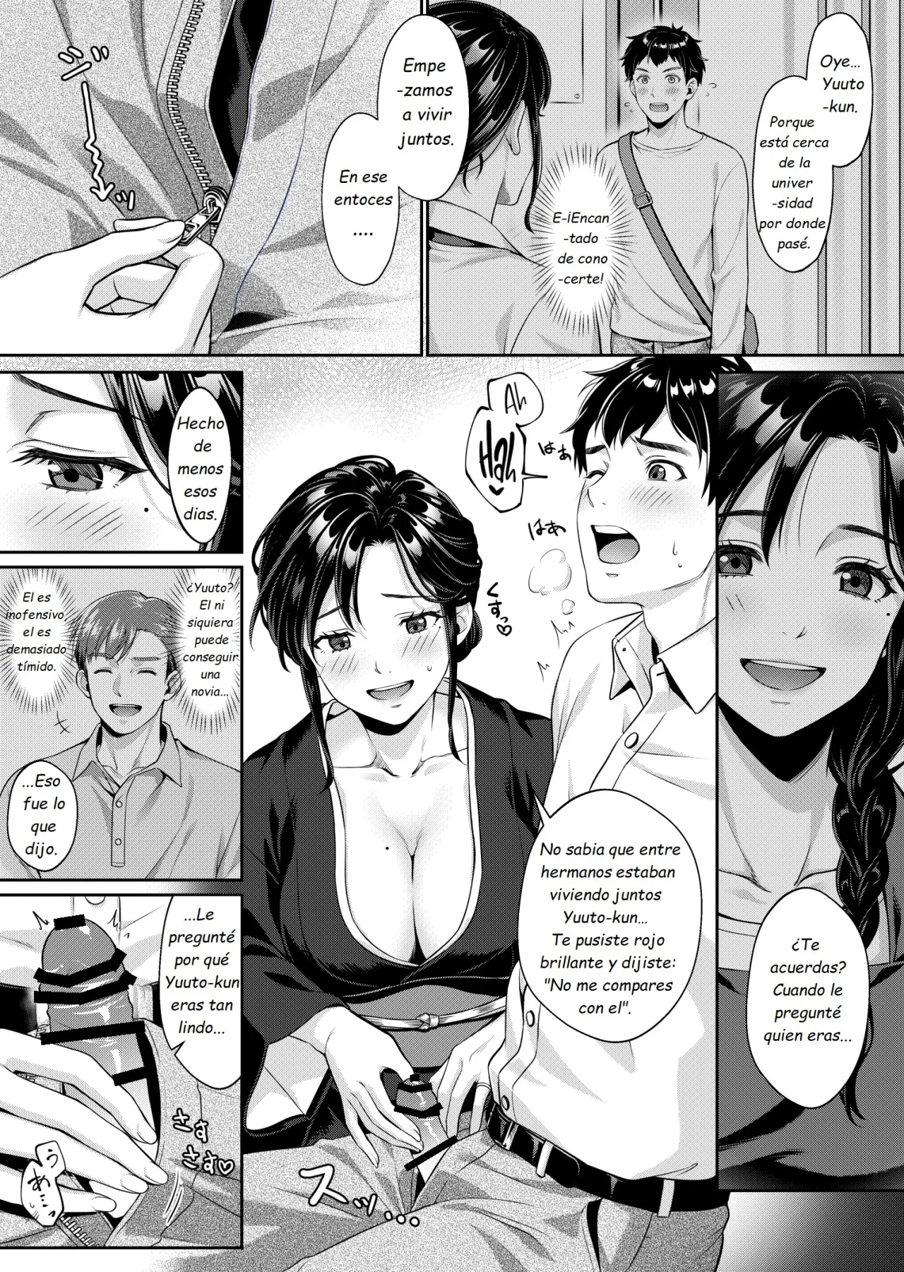 Nee-san, Nani Kite mo Niaimasu ne -Miboujin no Gishi to Ore no Midara na Hibi- | Cuñada, Te Ves Bien Con Lo Que Sea Que Uses ~Pasando Mis Días Lascivos Con Mi Cuñada Viuda~ page 7 full