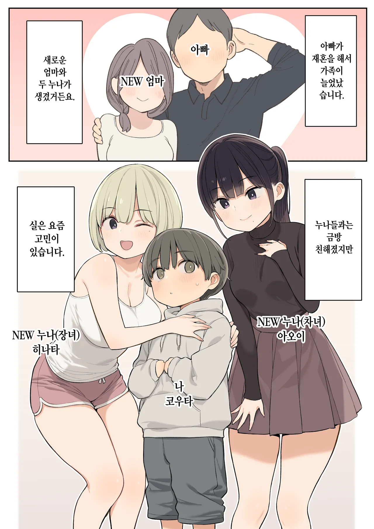 Giri no ane to Sugoku Nakayoshi ni Natta Hanashi | 의붓누나랑 엄청 친해진 이야기 page 2 full