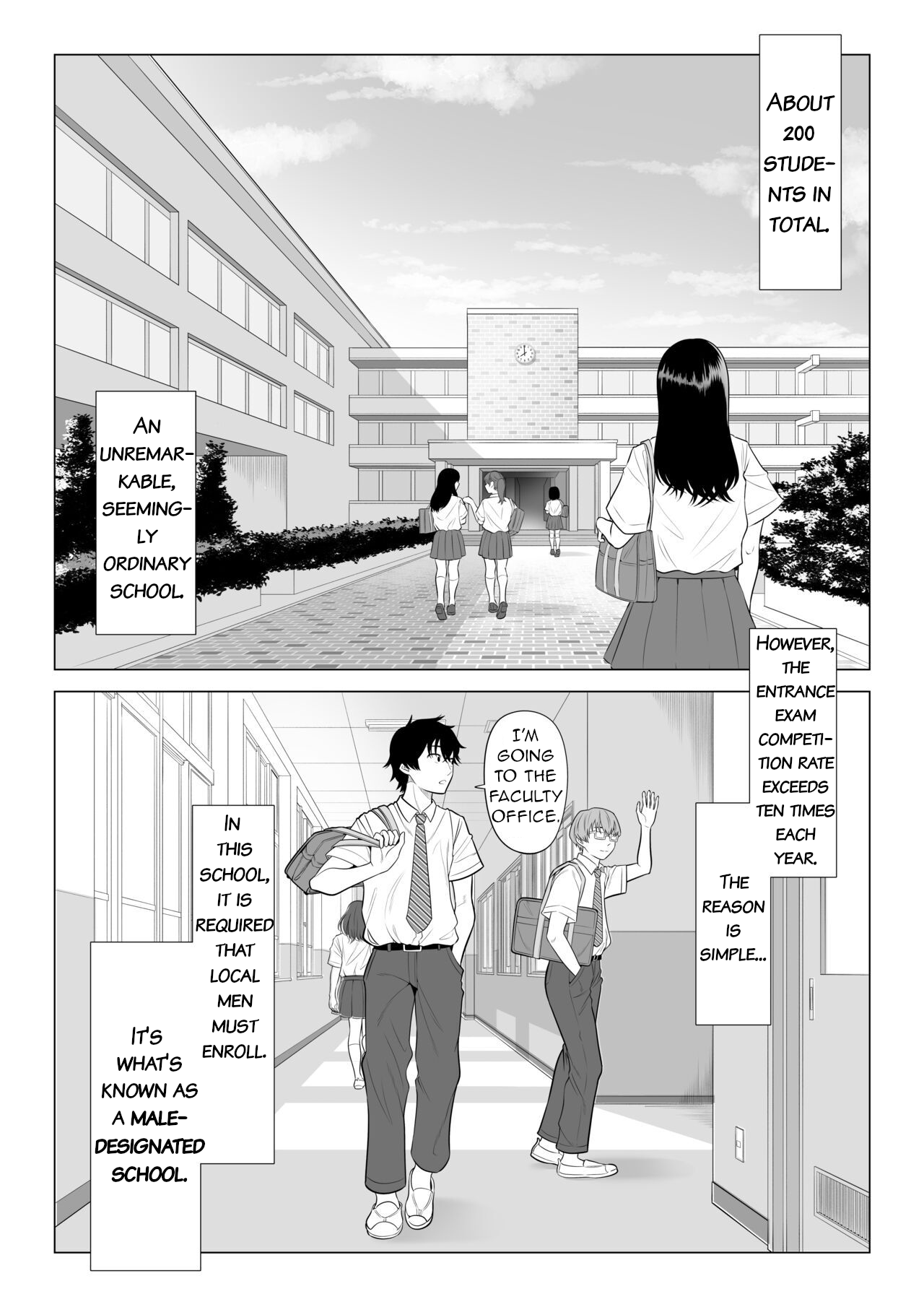 Dansei ga Kyokutan ni Sukunai Kono Sekai de wa, Seishi wa Kichou na Shigen desu. Sono 2 | In a World Where Men Are Scarce, Sperm Is a Precious Resource 2 page 5 full