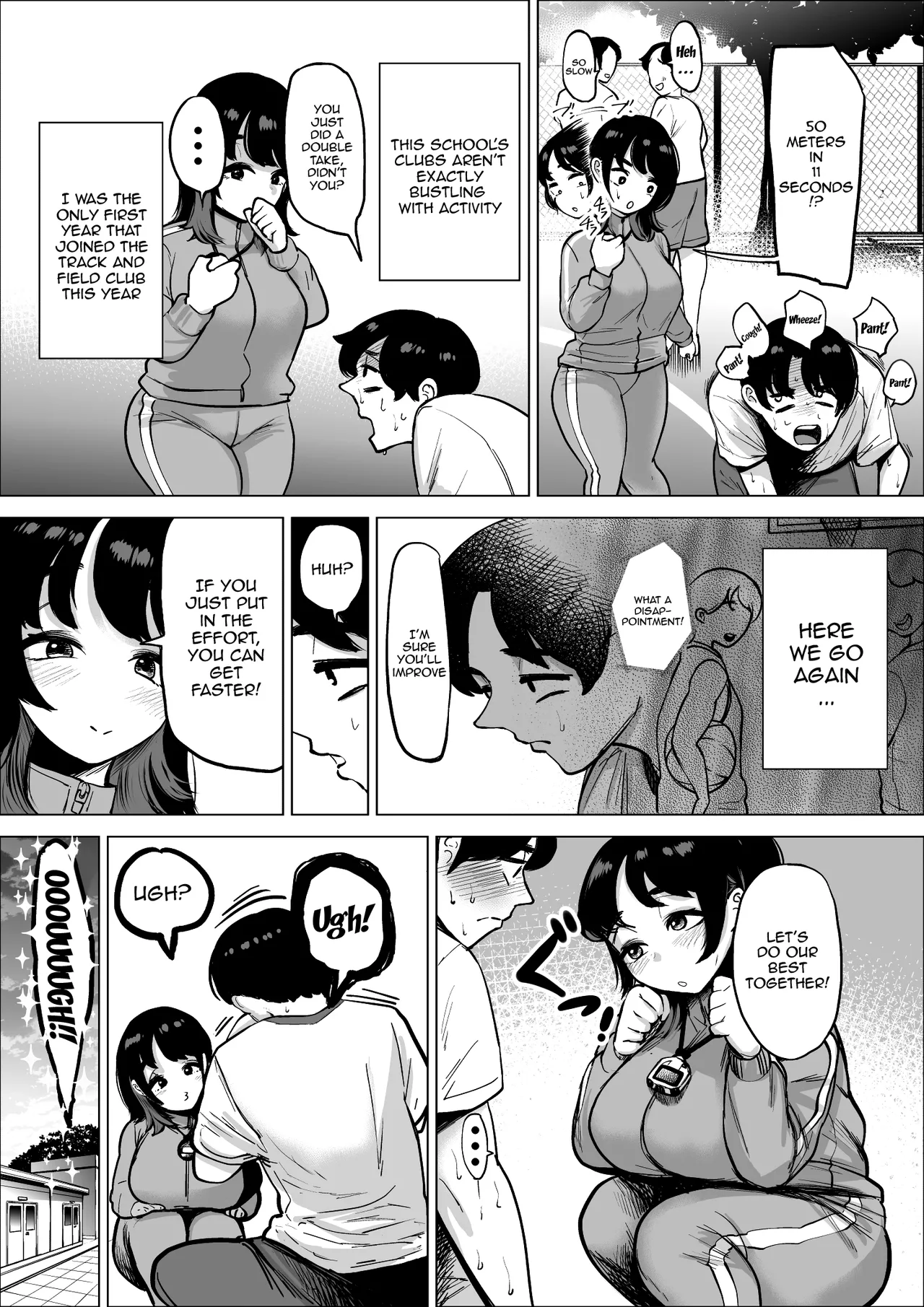 Hayaku Hashiru Tame nara Nandemo Shite Kureru Rikujoubu no Manager |  The Track And Field Club Manager Lets Me Do Whatever I Want To Her If It Makes Me Run Faster page 5 full