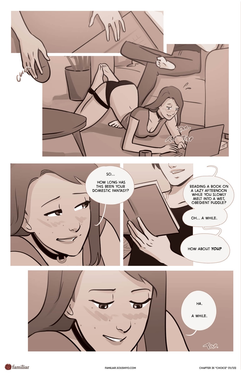 Familiar  - Act 3 - Chapter 18.7: Choice page 12 full