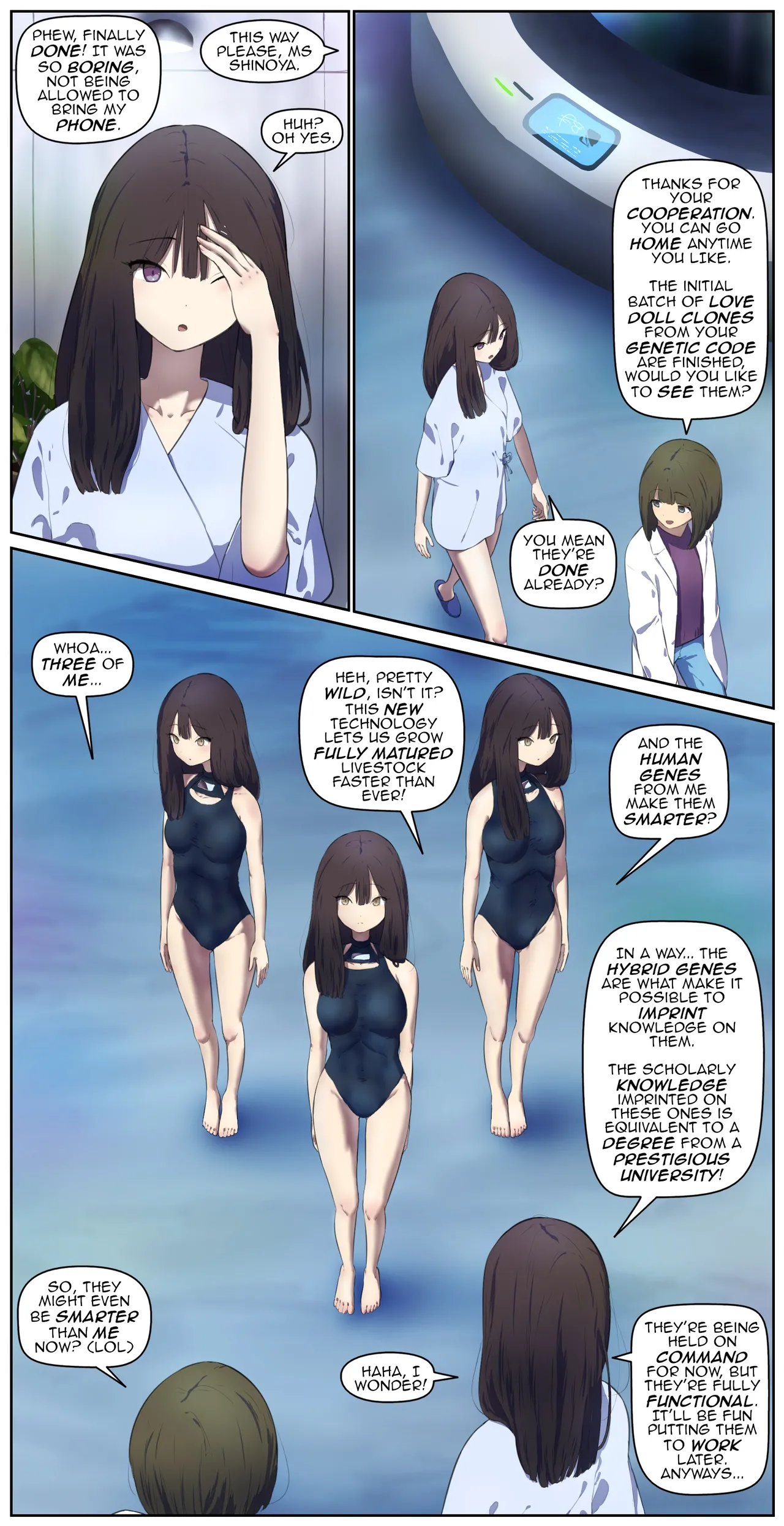 Development of highly intelligent love dolls page 1 full