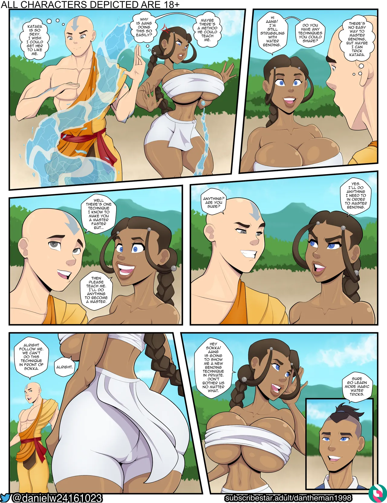 Katara's Bending Lesson page 2 full