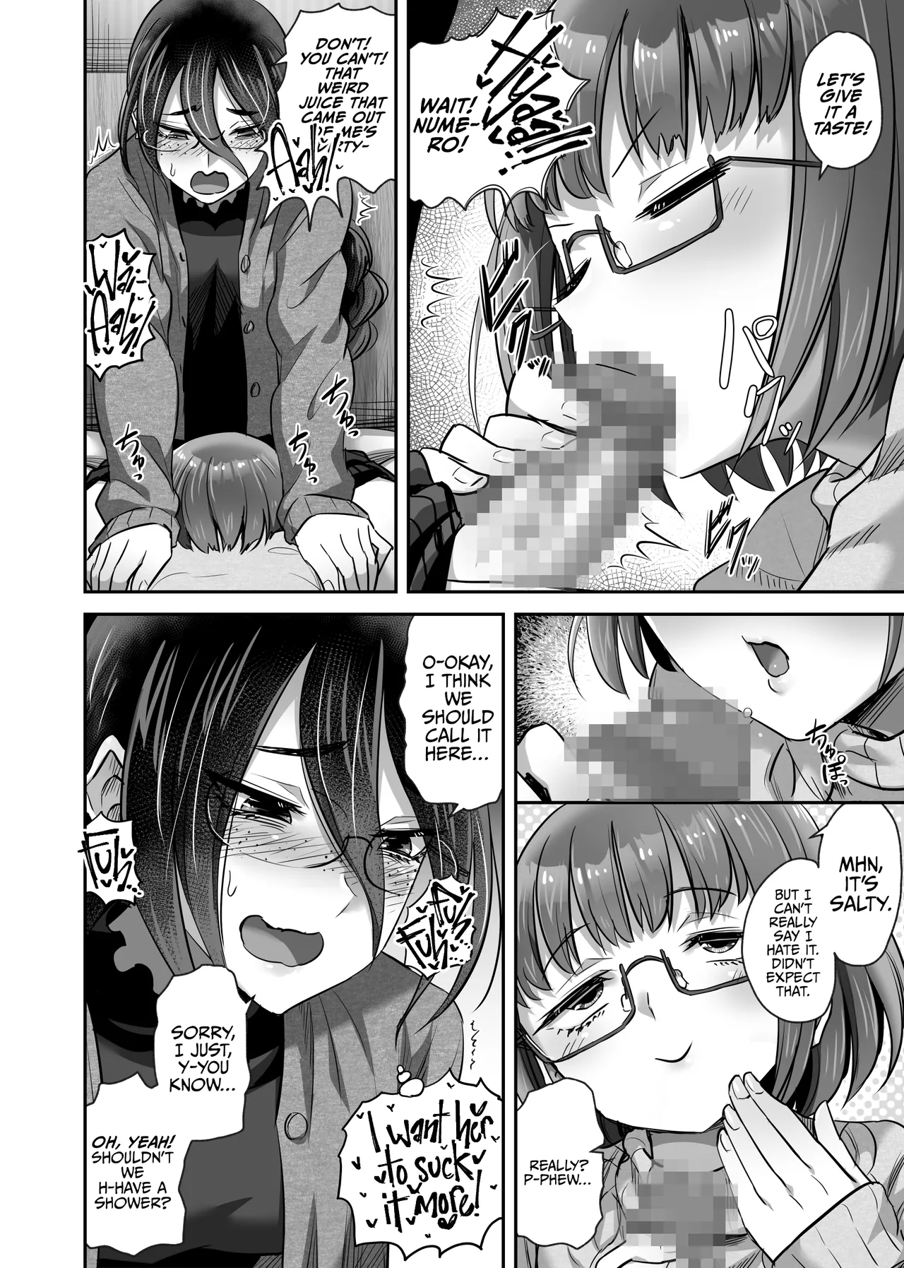 The Day My Nerdy Friend Suddenly Grew A Penis! page 7 full