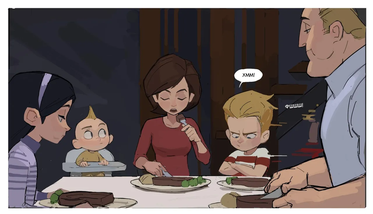 Helen Parr Secret Training / Cекретная тренировка Хелен Парр page 2 full