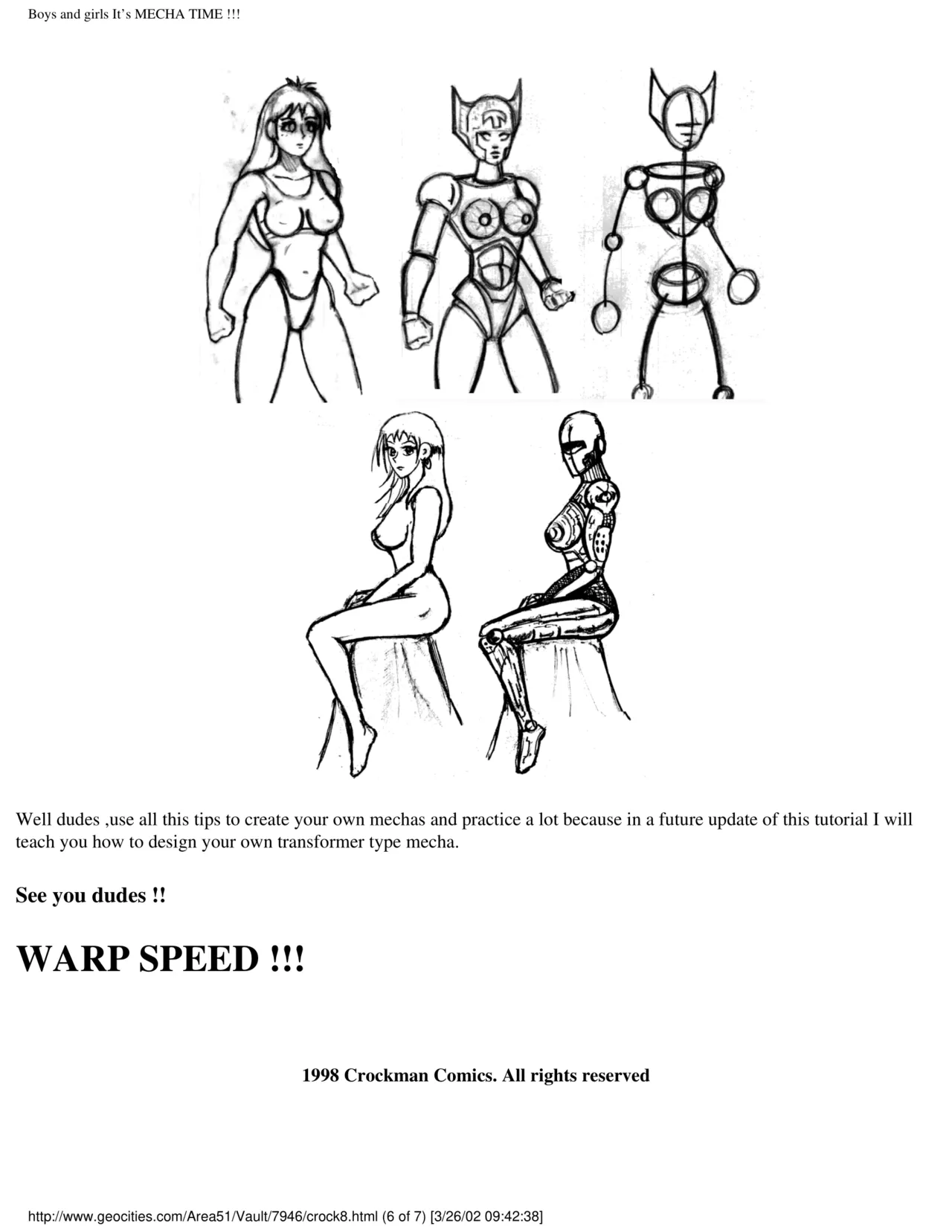 Crockmans Lair: Learn to Draw Manga page 9 full