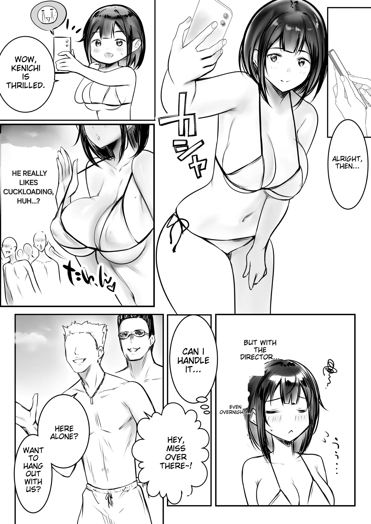 I Let My Big-Breasted High School Wife, Who Only Acts Sweet for Me, Be Embraced by Another Man 10 page 11 full