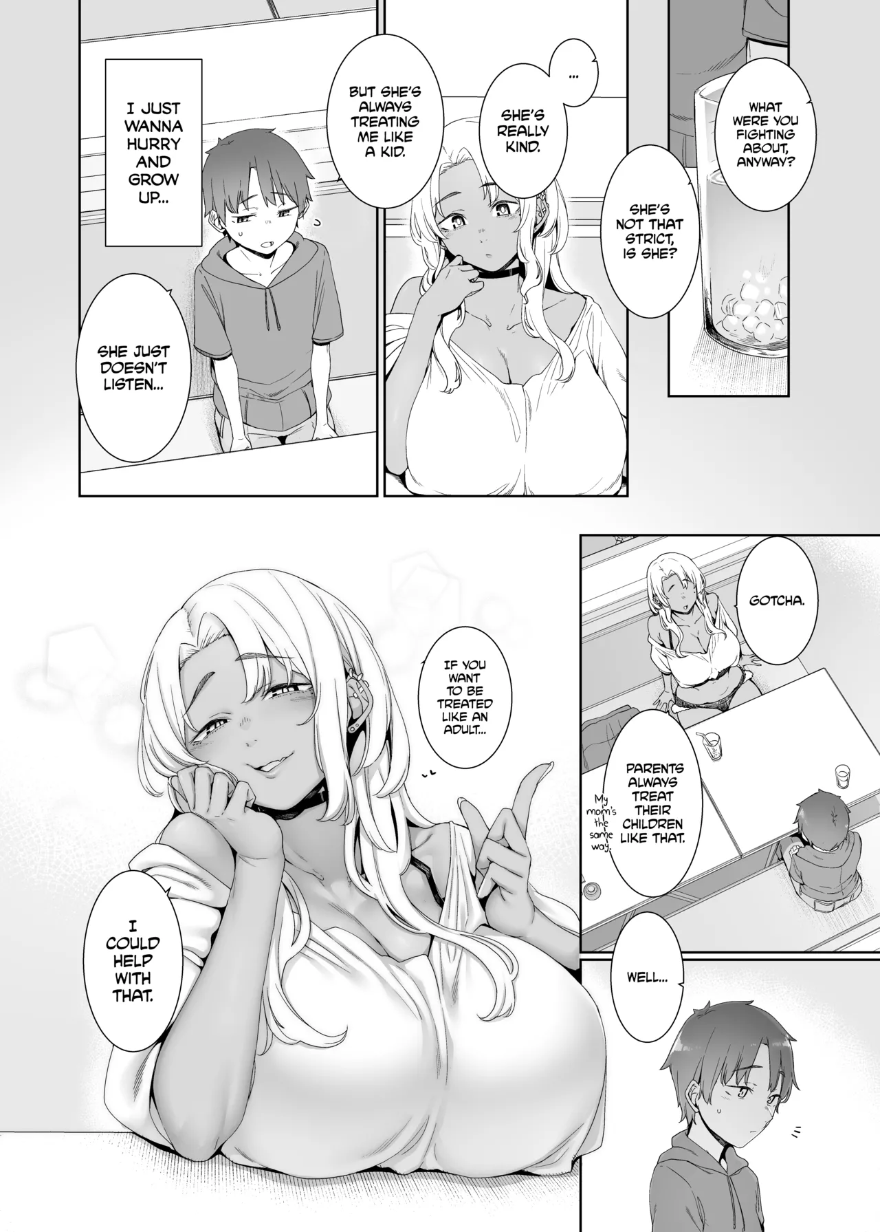 Kohakushoku no to | Amber Obsession  =The Lost Light= page 5 full