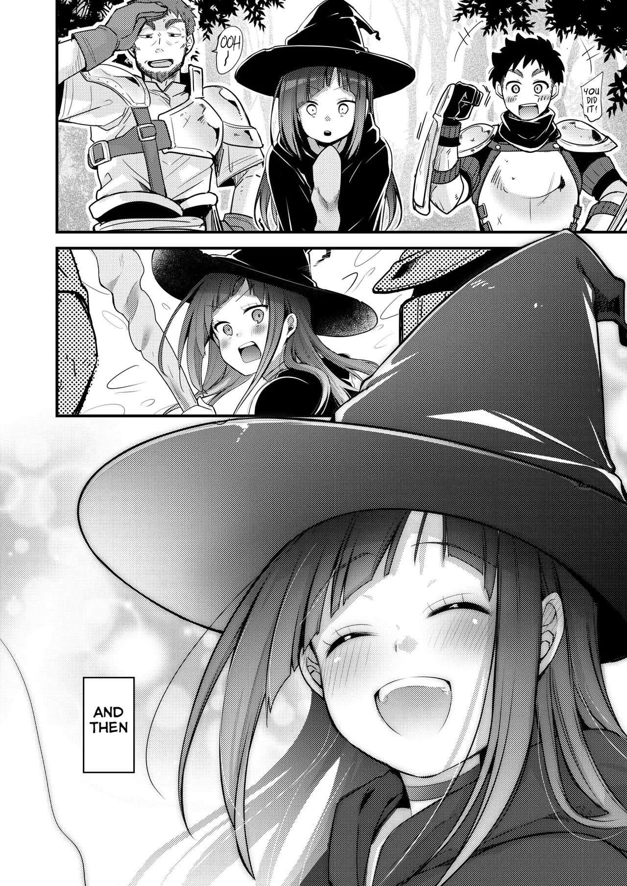 Isekai Shoujo no Seijijou ~Kakedashi Mahoutsukai-chan ga Ossan Boukensha ni Netorareru Hanashi~ page 11 full